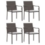 Juego comedor jardín 5 piezas y cojines ratán sintético y acero by , Garden sets - Ref: Foro24-3186945, Price: 334,90 €, Disc...