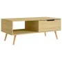 Engineered wood Sonoma oak coffee table 100x49.5x43 cm by vidaXL, Coffee table - Ref: Foro24-326789, Price: 85,26 €, Discount: %