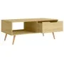Engineered wood Sonoma oak coffee table 100x49.5x43 cm by vidaXL, Coffee table - Ref: Foro24-326789, Price: 85,26 €, Discount: %