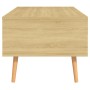 Engineered wood Sonoma oak coffee table 100x49.5x43 cm by vidaXL, Coffee table - Ref: Foro24-326789, Price: 85,95 €, Discount: %