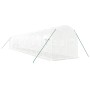 Invernadero con estructura de acero blanco 24 m² 12x2x2 m von , Gewächshäuser - Ref: Foro24-3188032, Preis: 389,29 €, Rabatt: %