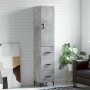 Aparador de madera contrachapada gris hormigón 34,5x34x180 cm by , Sideboards - Ref: Foro24-3198853, Price: 112,35 €, Discoun...