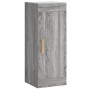 Aparador alto madera de ingeniería gris Sonoma 34,5x34x180 cm von , Sideboards - Ref: Foro24-3200383, Preis: 98,69 €, Rabatt: %