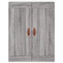 Aparador alto madera contrachapada gris sonoma 69,5x34x180 cm von , Sideboards - Ref: Foro24-3199919, Preis: 162,88 €, Rabatt: %