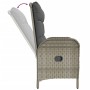 Juego de comedor de jardín 4 piezas con cojines ratán PE gris by , Garden sets - Ref: Foro24-3203508, Price: 531,90 €, Discou...