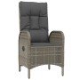 Juego de comedor de jardín 4 piezas con cojines ratán PE gris by , Garden sets - Ref: Foro24-3203503, Price: 536,96 €, Discou...