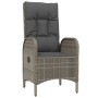 Set comedor jardín 7 pzas y cojines ratán sintético negro gris by , Garden sets - Ref: Foro24-3185202, Price: 907,89 €, Disco...