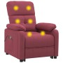 Sillón de masaje eléctrico tela rojo tinto von , Elektrische Massagesessel - Ref: Foro24-3073815, Preis: 223,70 €, Rabatt: %