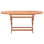 Set de comedor de jardín 9 pzas madera eucalipto textilene gris by , Garden sets - Ref: Foro24-278912, Price: 669,72 €, Disco...