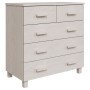Aparador HAMAR madera maciza de pino blanca 79x40x80 cm von , Sideboards - Ref: Foro24-340421, Preis: 119,34 €, Rabatt: %