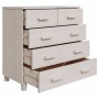 Aparador HAMAR madera maciza de pino blanca 79x40x80 cm von , Sideboards - Ref: Foro24-340421, Preis: 119,34 €, Rabatt: %