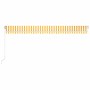 Manuell ausfahrbare Markise mit gelber und weißer LED 600x350 m von vidaXL, Markisen - Ref: Foro24-3069043, Preis: 701,98 €, ...