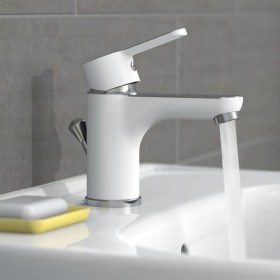 EISL Grifo monomando de lavabo DIZIANI cromado blanco von , Wasserhähne - Ref: Foro24-446482, Preis: 76,07 €, Rabatt: %