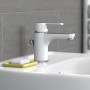 EISL Grifo monomando de lavabo DIZIANI cromado blanco von , Wasserhähne - Ref: Foro24-446482, Preis: 76,07 €, Rabatt: %