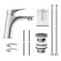 SCHÜTTE Grifo monomando de lavabo BOSTON cromado by , Faucets - Ref: Foro24-446551, Price: 90,13 €, Discount: %