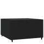 Mesa de centro jardín cuadrada ratán sintético negro 50x50x30cm by , Garden tables - Ref: Foro24-319857, Price: 64,69 €, Disc...