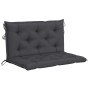 Banco columpio de 2 plazas hojas de palma y cojín bambú 202 cm by , Garden rockers - Ref: Foro24-3063933, Price: 484,68 €, Di...