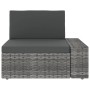 Juego muebles de jardín 6 pzas y cojines ratán sintético gris by , Garden sets - Ref: Foro24-3067181, Price: 536,36 €, Discou...