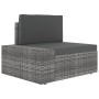 Juego muebles de jardín 6 pzas y cojines ratán sintético gris by , Garden sets - Ref: Foro24-3067181, Price: 536,36 €, Discou...
