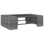 Juego muebles de jardín 6 pzas y cojines ratán sintético gris by , Garden sets - Ref: Foro24-3067181, Price: 536,36 €, Discou...