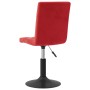 Sillas de comedor giratorias 2 uds terciopelo rojo vino tinto von , Essstühle - Ref: Foro24-335747, Preis: 110,26 €, Rabatt: %