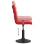 Sillas de comedor giratorias 2 uds terciopelo rojo vino tinto von , Essstühle - Ref: Foro24-335747, Preis: 110,26 €, Rabatt: %