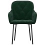 Sillas de comedor 2 unidades terciopelo verde oscuro by , dining chairs - Ref: Foro24-344847, Price: 124,56 €, Discount: %