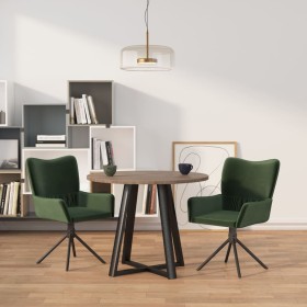 Sillas de comedor giratorias 2 unidades terciopelo verde oscuro von , Essstühle - Ref: Foro24-344811, Preis: 147,05 €, Rabatt: %