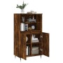 Aparador alto madera contrachapada roble ahumado 60x36x110 cm by , Sideboards - Ref: Foro24-831481, Price: 80,73 €, Discount: %