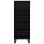 Mueble zapatero madera contrachapada negro 40x36x105 cm by , Shoe racks and shoe organizers - Ref: Foro24-831469, Price: 48,3...