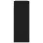 Armario de pared madera de ingeniería negro 69,5x34x90 cm de , Aparadores - Ref: Foro24-834979, Precio: 89,49 €, Descuento: %