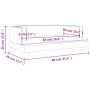 Sofá para niños de terciopelo gris claro 80x45x30 cm by , Baby and Toddler Furniture - Ref: Foro24-3196306, Price: 81,15 €, D...