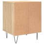 Mesita de noche madera de ingeniería roble Sonoma 40x35x50 cm by , Nightstands - Ref: Foro24-830722, Price: 36,53 €, Discount: %
