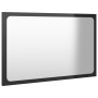 Juego de muebles de baño madera de ingeniería negro brillo de vidaXL, Muebles de baño - Ref: Foro24-3071322, Precio: 191,56 €