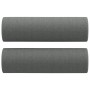 Sofá de 3 plazas con cojines tela gris oscuro 180 cm by , Sofas - Ref: Foro24-3200830, Price: 299,66 €, Discount: %