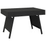 Mesa auxiliar plegable ratán sintético negro 60x40x38 cm von , Seitentische - Ref: Foro24-319408, Preis: 50,08 €, Rabatt: %