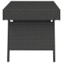 Mesa auxiliar plegable ratán sintético negro 60x40x38 cm von , Seitentische - Ref: Foro24-319408, Preis: 50,08 €, Rabatt: %