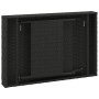 Mesa auxiliar plegable ratán sintético negro 60x40x38 cm von , Seitentische - Ref: Foro24-319408, Preis: 50,08 €, Rabatt: %