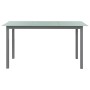 Mesa de jardín de aluminio y vidrio gris claro 150x90x74 cm by , Garden tables - Ref: Foro24-312204, Price: 182,77 €, Discoun...