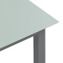 Mesa de jardín de aluminio y vidrio gris claro 150x90x74 cm by , Garden tables - Ref: Foro24-312204, Price: 182,77 €, Discoun...