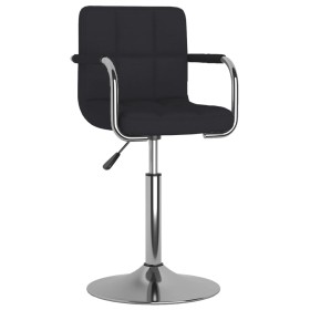 Silla de comedor de tela negra de , Sillas de comedor - Ref: Foro24-3087882, Precio: 94,03 €, Descuento: %