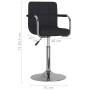 Silla de comedor de tela negra von , Essstühle - Ref: Foro24-3087882, Preis: 94,03 €, Rabatt: %