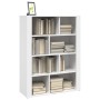 Aparador de madera contrachapada blanco 80x30x106 cm von , Sideboards - Ref: Foro24-819492, Preis: 84,87 €, Rabatt: %