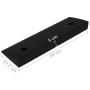 Rampas para bordillos 2 unidades goma 50x17,5x5 cm von , Straßen- und Verkehrszeichen - Ref: Foro24-150980, Preis: 52,20 €, R...