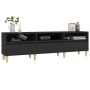 Mueble de TV madera contrachapada negro 150x30x44,5 cm von , TV-Möbel - Ref: Foro24-831910, Preis: 104,76 €, Rabatt: %