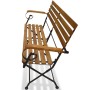 Banco de jardín plegable madera maciza de acacia 112 cm von , Gartenbänke - Ref: Foro24-43736, Preis: 151,98 €, Rabatt: %
