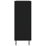 Aparador de madera de ingeniería negro 69,5x34x90 cm von , Sideboards - Ref: Foro24-828061, Preis: 101,11 €, Rabatt: %