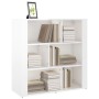 Aparador de madera contrachapada blanco brillante 80x30x80 cm de , Aparadores - Ref: Foro24-819486, Precio: 90,15 €, Descuent...