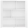 Aparador de madera contrachapada blanco brillante 80x30x80 cm de , Aparadores - Ref: Foro24-819486, Precio: 90,15 €, Descuent...