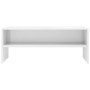 Mueble de TV madera contrachapada blanco brillante 100x40x40 cm von , TV-Möbel - Ref: Foro24-800051, Preis: 60,66 €, Rabatt: %